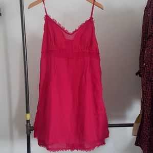 Linen and cotton Miss Sixty sun dress